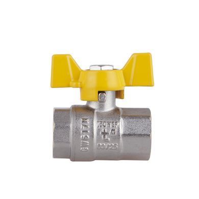 фотографія Кран кульовий Thermo Alliance Standart 1/2" ВР для газу (метелик) SD602NG15PN40