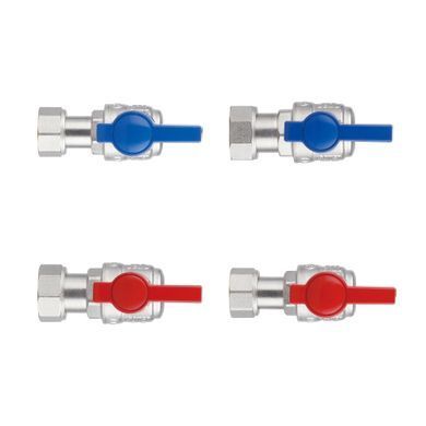 фото Комплект угловой кранов Thermo Alliance Standart 1/2"ВН -3/4"ВН с накидной гайкой для подключенние котла TAS225RBW1520