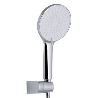 фото Смеситель для ванны Qtap Jay (c душевым гарнитуром) QTJAY259CRW45553 Chrome/White