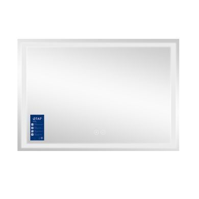 фотографія Дзеркало Qtap Mideya MI1) 1200х800 з LED-підсвічуванням Touch, з антизапотіванням, димером QT2078F613W