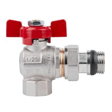 фото Кран шаровой Icma FAR. ROSSA 1/2" угловой №362