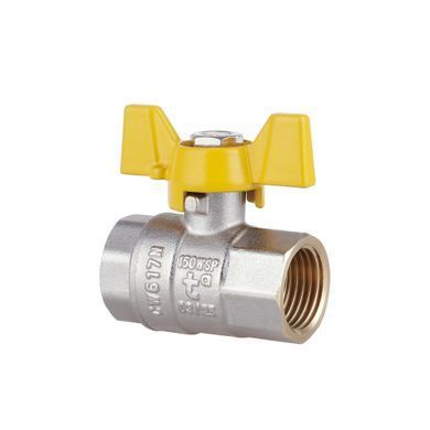 фотографія Кран кульовий Thermo Alliance Standart 1/2" ВР для газу (метелик) SD602NG15PN40