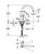 Змішувач для кухні Grohe BauLoop New (31368001)