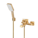 фотографія Змішувач для ванни Haiba GAUDI 009 EURO BRUSHED GOLD (HB9599)