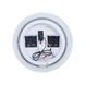 Дзеркало Qtap Virgo R400 з LED-підсвічуванням, QT1878250640W