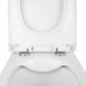 Унітаз підвісний Qtap Tern безобідковий з сідінням Soft-close QT1733052ERW