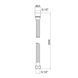 Шланг Lidz Niagara 04 2 м LDNIA04CRM35453 Chrome