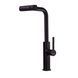 Змішувач для кухні з висувним виливом Mixxus Premium HAMMER 014 BLACK (MI6954)