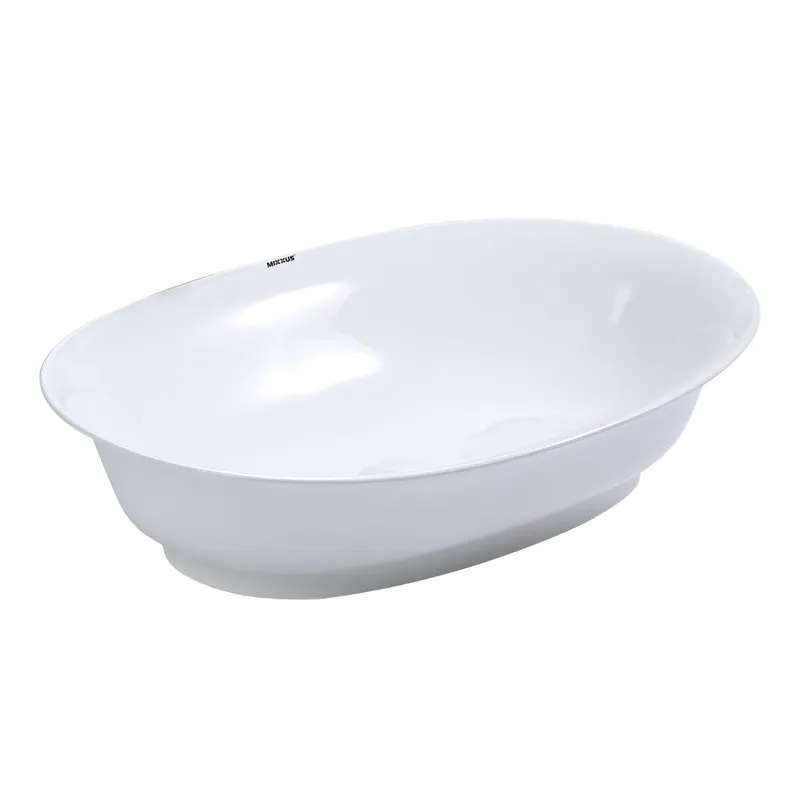 фото Раковина накладна Mixxus Premium ELLIPSE-0103 550х390х140mm (MP6553)