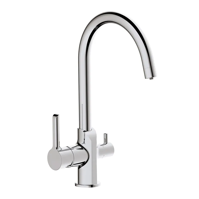 фото Змішувач для кухні MIXXUS PREMIUM EDEM 021 з виходом для питної води (Колір хром) (MI5923)
