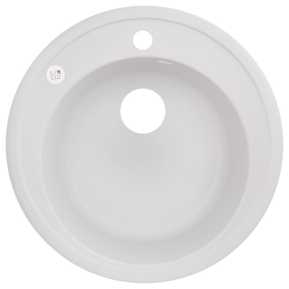 фото Кухонная мойка Lidz D510/200 WHI-01 (LIDZWHI01D510200)