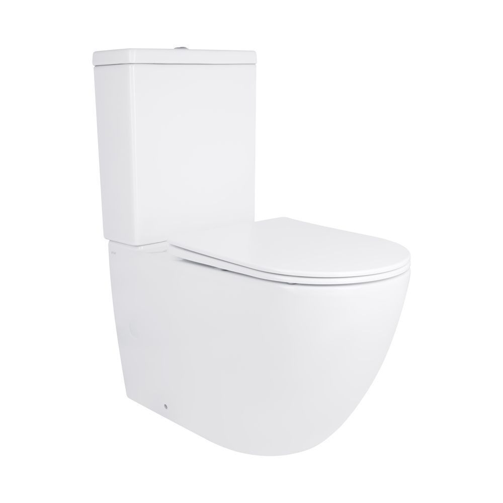фото Унитаз-компакт Qtap Jay с сиденьем Soft-close QT07222176W