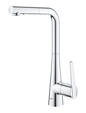 фотографія Змішувач для кухні з висувним виливом Grohe Zedra (32553002)