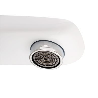фото Змішувач для умивальника Mixxus Premium Patrick 001 гайка (White) (MI5853)