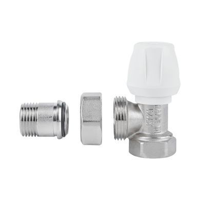 фото Кран радиаторный Icma 1/2" угловой №803