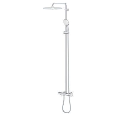 фото Душова система настінного монтажу з термостатом для ванни Grohe Tempesta System 250 Cube (26691001)