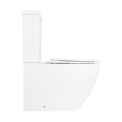 фото Унитаз-компакт Qtap Jay с сиденьем Soft-close QT07222176W