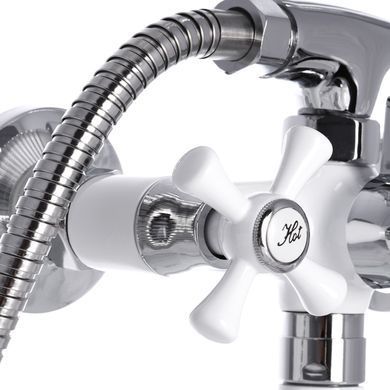 фото Змішувач для ванни Mixxus Omega 140 White (MI2768)