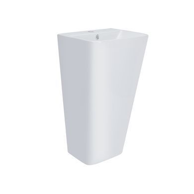 фотографія Раковина для підлоги моноблок Qtap Tern 440х380х830mm White QT1711G302WN