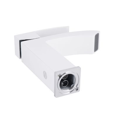 фото Смеситель для раковины Qtap Swan Cascada QTSWA270CRW45568 Chrome/White