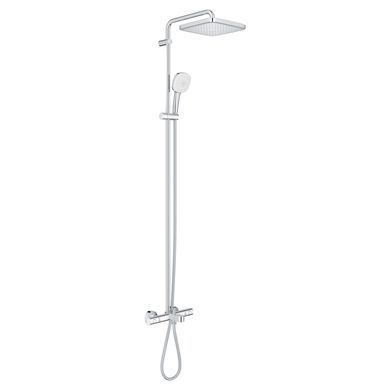 фото Душова система настінного монтажу з термостатом для ванни Grohe Tempesta System 250 Cube (26691001)