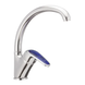 фото Змішувач для кухні HAIBA MAGIC 777 NUT BLUE (Колір хром) (HB0679)