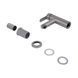 Смеситель для раковины Brinex Pure 001F низкий Nickel BRIPUR001FNKL