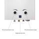 Колонка газова димохідна Thermo Alliance JSD20-10CR 10 л White