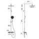 Душевая система универсальная Qtap Slavonice на три потребителя (с изливом) QTSLA111CRM45904 Chrome