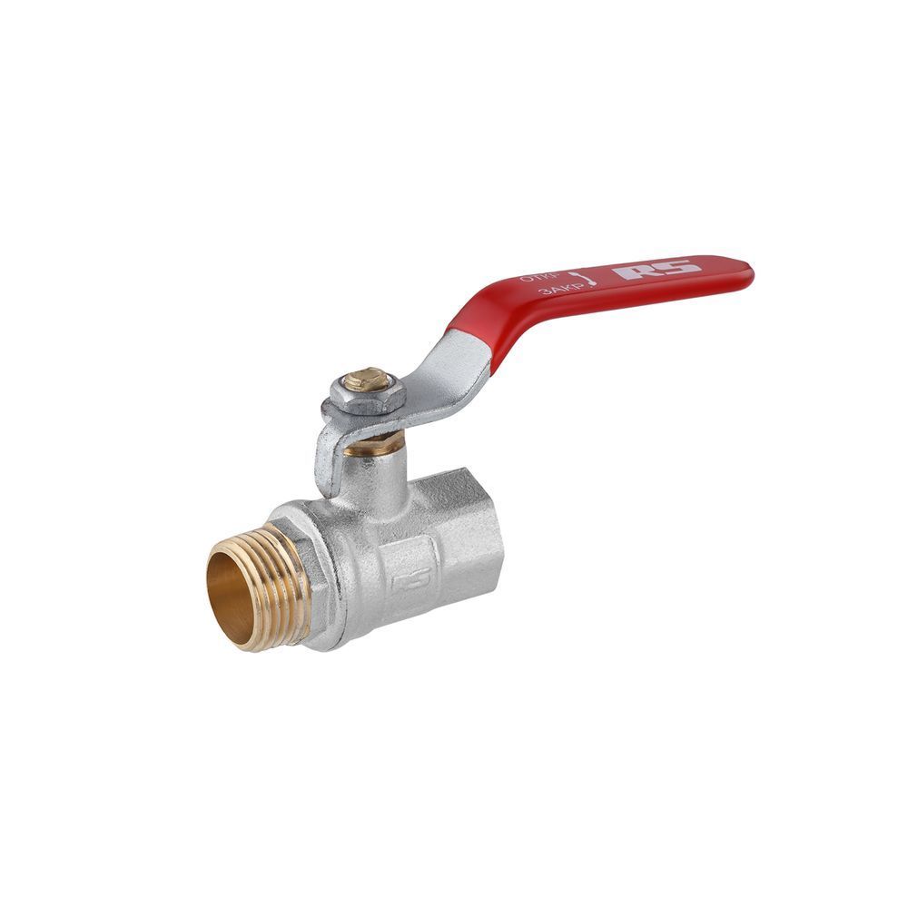 фото Кран шаровой STA 1/2" ВН PN30 ручка, никелированный