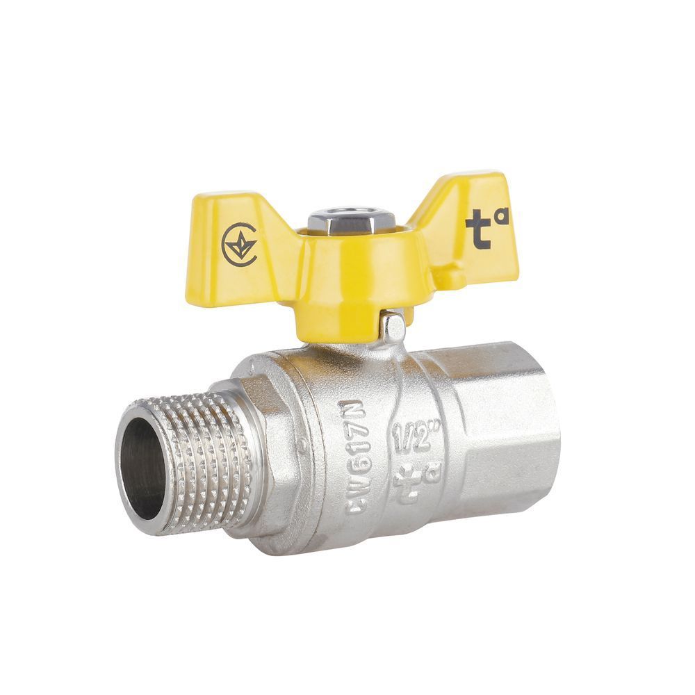 фотографія Кран кульовий Thermo Alliance Forte 1/2" ВЗ для газа (метелик) SF607G15