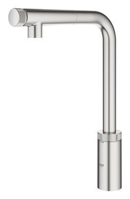 фото Змішувач для кухні з висувним виливом Grohe Minta SmartControl (31613DC0)