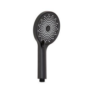 фото Лейка для ручного душа Lidz Niagara 32 120 мм округлая LDNIA32BLM47555 Matt Black