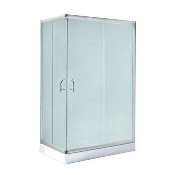 фотографія Душова кабіна Lidz Wawel SC100x80.SAT.LOW.FR, скло Frost 5 мм + Lidz Душовий піддон KAPIELKA ST100x80х14