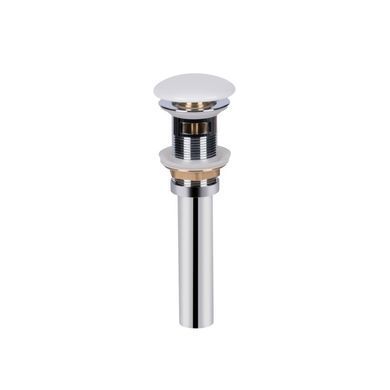 фото Комплект Qtap Tern: Раковина напольная моноблок 440х380х830 мм White + Донный клапан PU02O