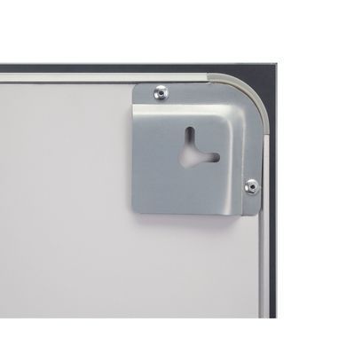 фото Зеркало Qtap Mideya (DC-F614) 1000х800 с LED-подсветкой Touch, с антизапотеванием, с часами, диммером, рег. яркости QT2078F614W