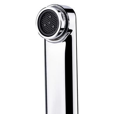 фото Смеситель для кухни Lidz Dominox 361 настенный с поворотным изливом двухвентильный LDDOM361CRM35542 Chrome