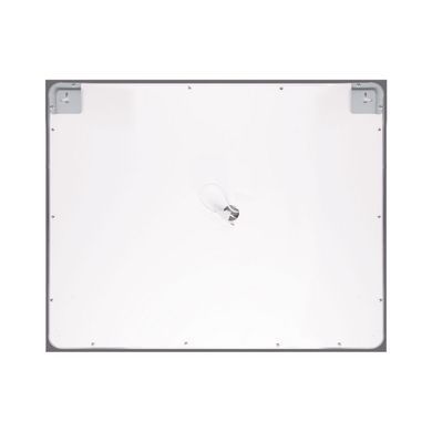 фото Зеркало Qtap Mideya (DC-F614) 1000х800 с LED-подсветкой Touch, с антизапотеванием, с часами, диммером, рег. яркости QT2078F614W