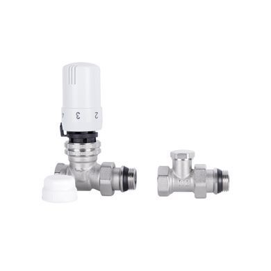 фотографія Комплект термостатичний SD Plus 1/2" для радіатора прямий SD353W15