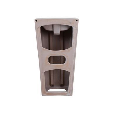 фото Комплект Qtap Tern: Раковина напольная моноблок 440х380х830 мм White + Донный клапан PU02O