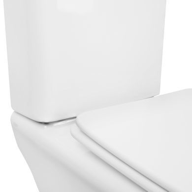фотографія Унітаз-компакт Qtap Kalao безобідковий з сідінням Soft-close QT08221213AW