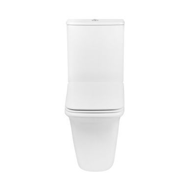 фотографія Унітаз-компакт Qtap Kalao безобідковий з сідінням Soft-close QT08221213AW