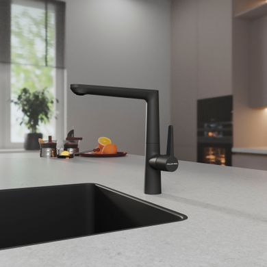 фото Dakota Kitchen змішувач для кухні, Black Matt