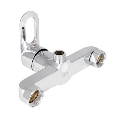 фото Смеситель для душа Lidz Latwa 010 (с душевым гарнитуром) (k40) LDLAT010CRM45416 Chrome
