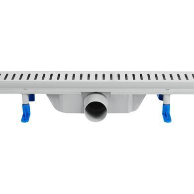 фото Трап Qtap Dry FA304-800 линейный с сухим затвором и нержавеющей решеткой 800х73