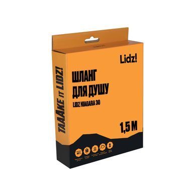 фото Шланг Lidz Niagara 30 1,5 м LDNIA30NKS28541 Nickel