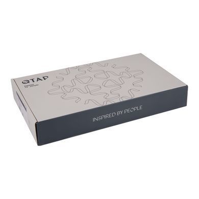 фотографія Змішувач для кухні Qtap Grand з підключенням для питної води QTGRA362CRW45668 Chrome/White