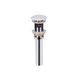 Комплект Qtap Tern: Раковина напольная моноблок 440х380х830 мм White + Донный клапан PU02O