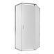 фото Душевая кабина Qtap Scorpio CRM10115-AC6 100x100 см, стекло Clear 6 мм, покрытие CalcLess, без поддона