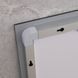 Дзеркало MIXXUS STYLE MR03-80x60 з LED Touch, Anti-fog, димером, рег. яскравості, годинником (MI6005)